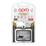 Protector bucal OPRO GOLD PARA BRACKETS - blanco