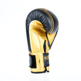 Guantes de boxeo Fighter Basic Stripe - negro/dorado