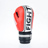 Guantes de boxeo Fighter Basic Stripe - rojo