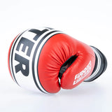 Guantes de boxeo Fighter Basic Stripe - rojo