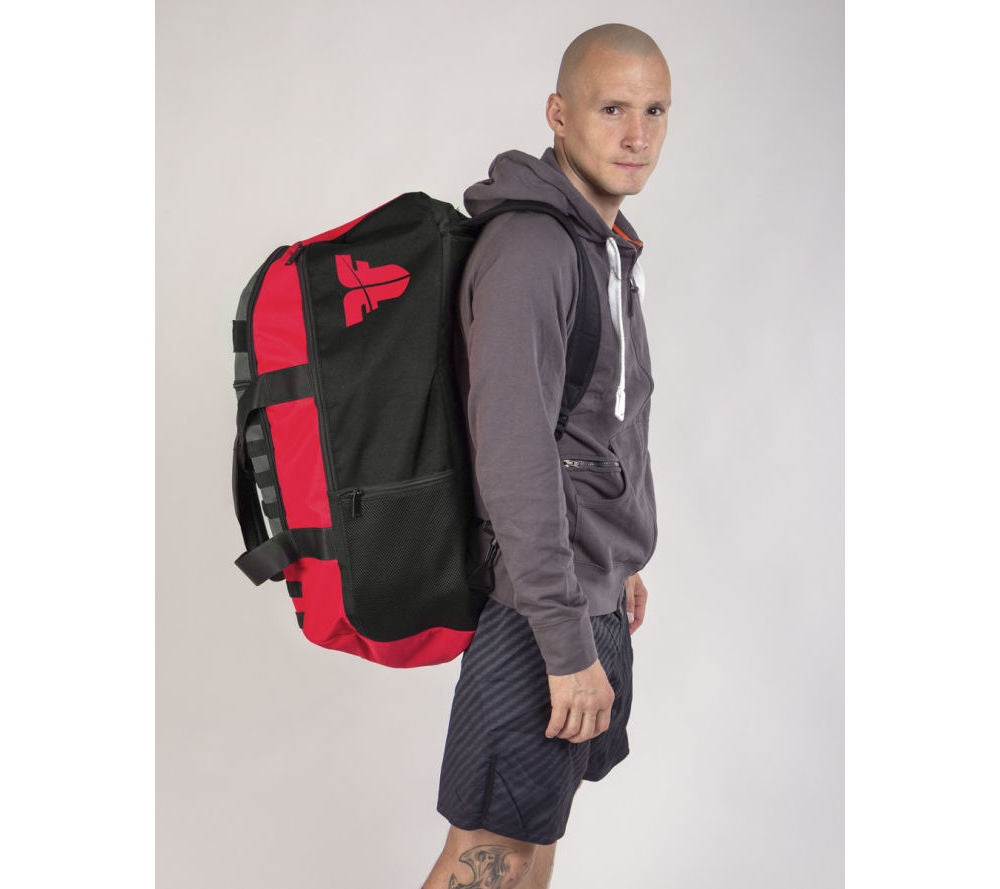 Bolsa de deporte FIGHTER LINE XL - rojo/gris/negro