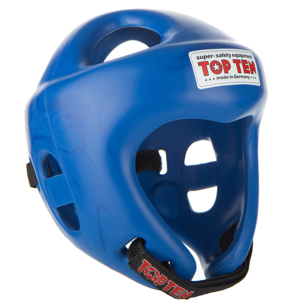 Casco de competición Top Ten Blue Fight - azul, 1061-B