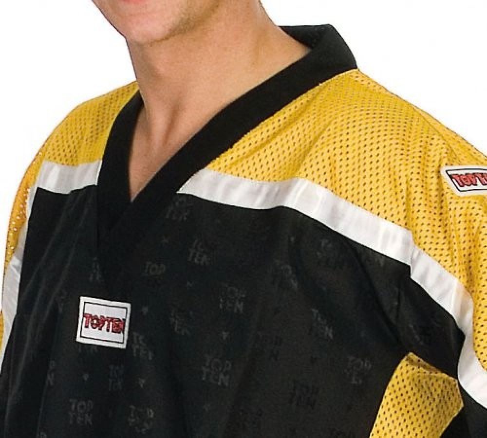 Top Ten Mesh uniform 1605 model - black//yellow, 1605 G