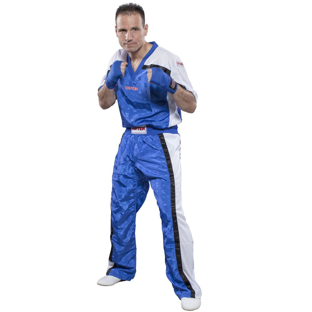 Top Ten Mesh uniform 1605 model - blue/white, 1605 B