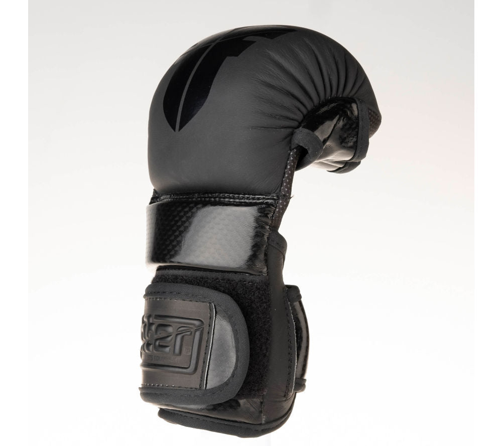 Guantes de MMA para entrenamiento de combate, logotipo negro, FMG-001