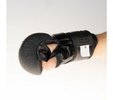 Guantes de MMA para entrenamiento de combate, logotipo negro, FMG-001