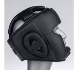 Headguard Fighter Sparring - black