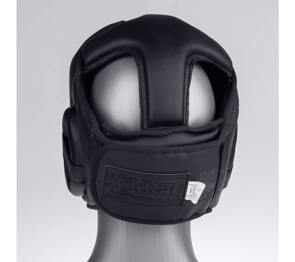 Headguard Fighter Sparring - black