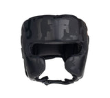 Casco de combate Fighter Sparring Pro, negro/camuflaje