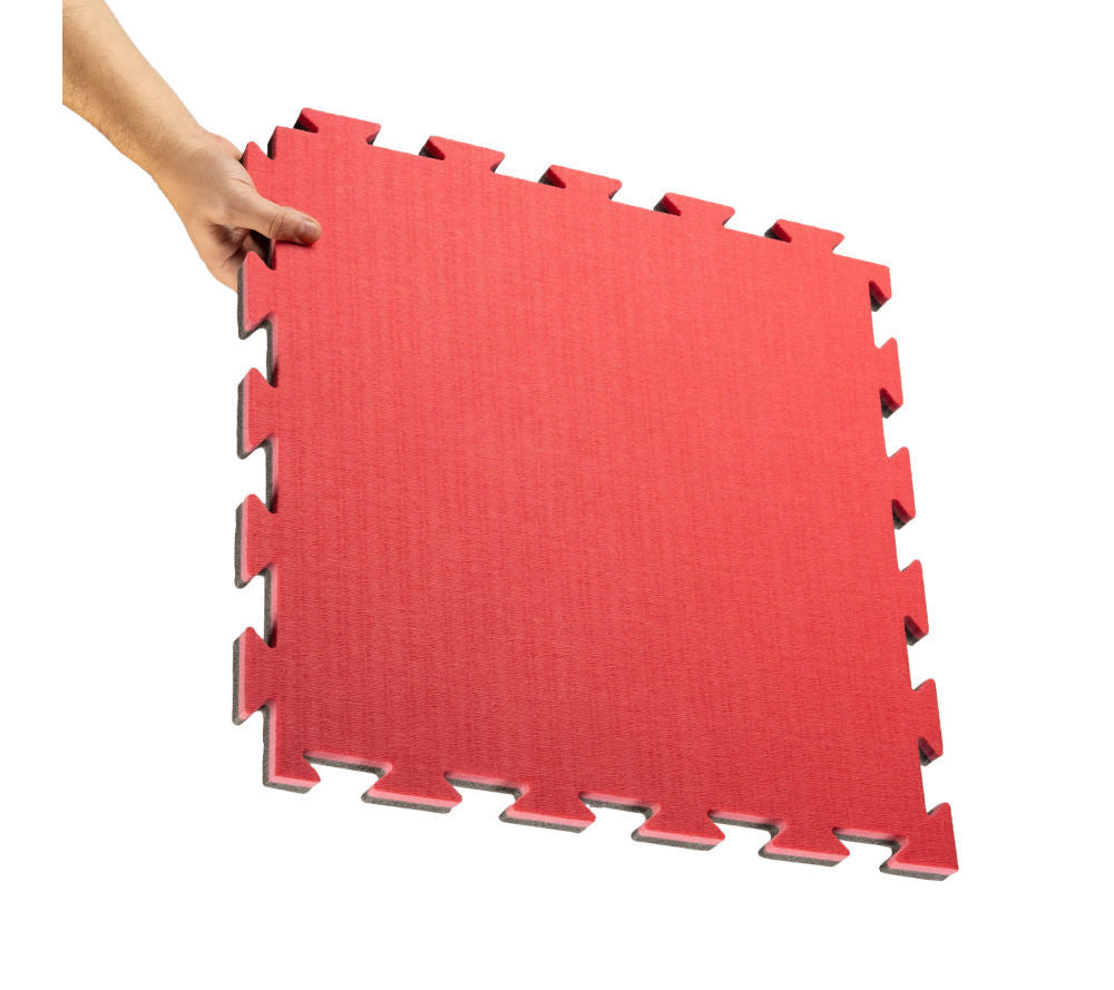 Juego de Tatami Mini de 8 piezas - rojo/negro