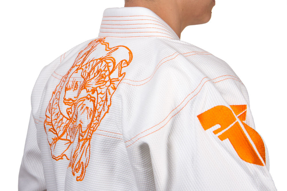 Fighter BJJ Gi Koi Uniform - white, BJJW-02