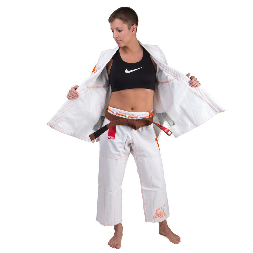 Fighter BJJ Gi Koi Uniform - white, BJJW-02