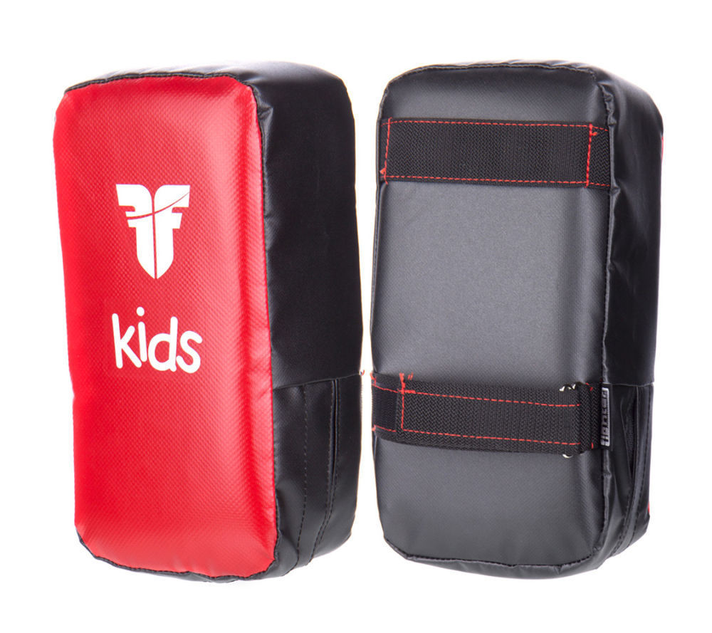 Fighter KIDS KICK PADS - red/black, FKLT0003