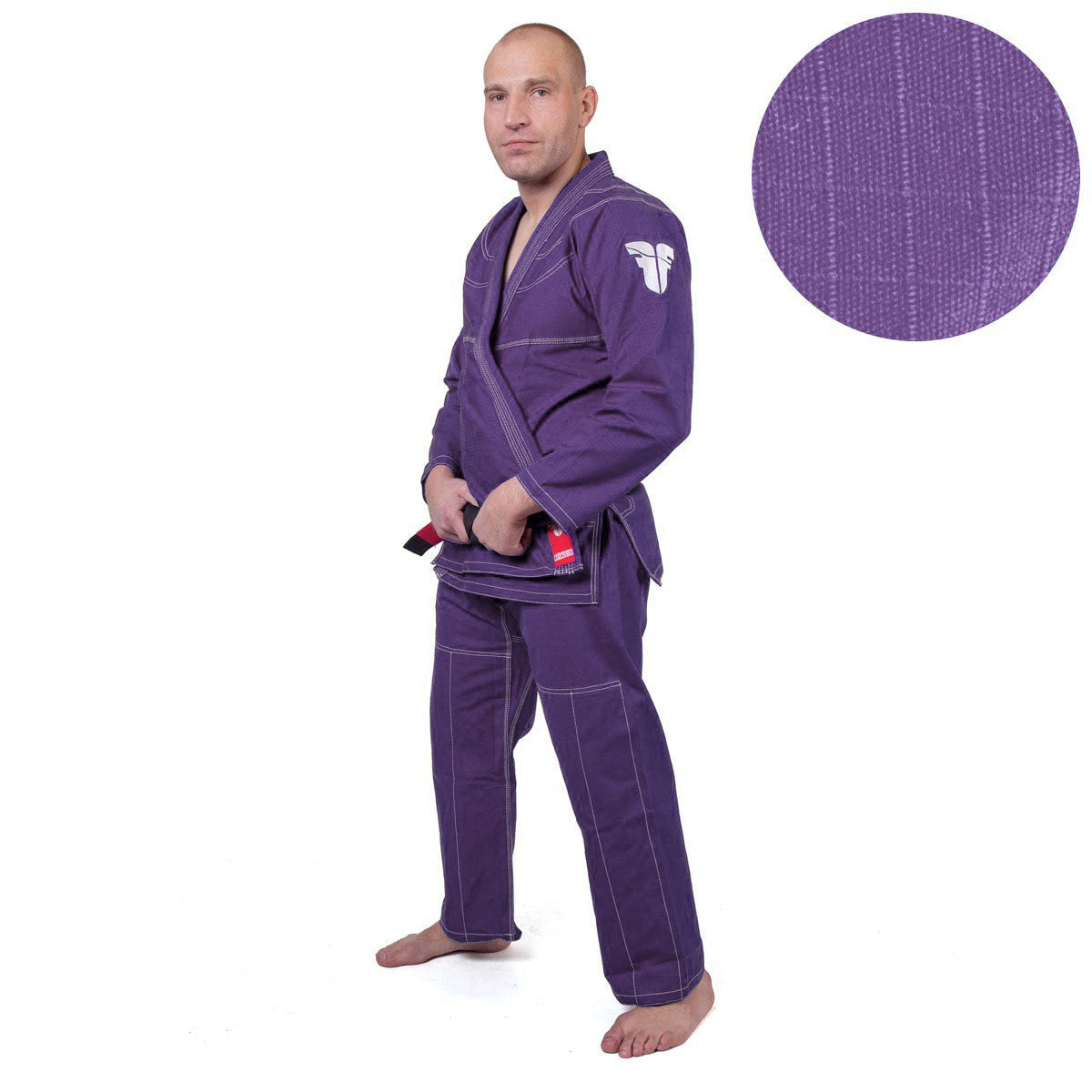 Gi de ripstop de BJJ Fighter Rip Stop, morado, BJJBW-10