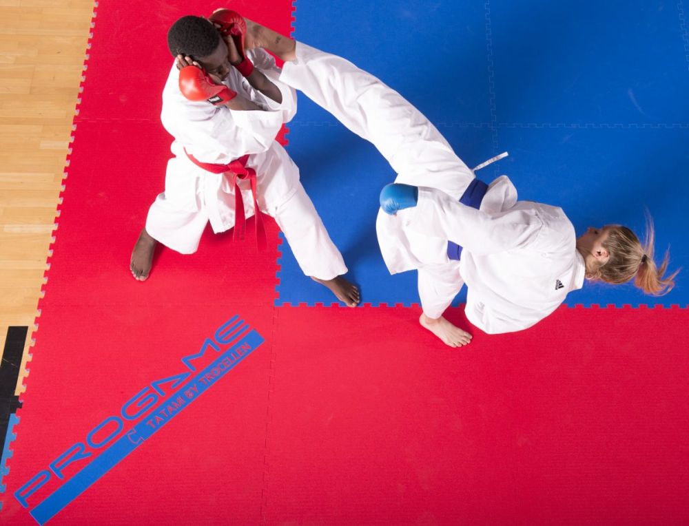 Alfombrilla de rompecabezas aprobada por la WKF de ProGame