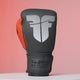 Guantes de boxeo de ajuste seguro Fighter - negro/rojo