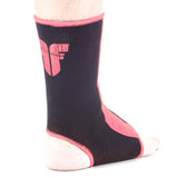 Tobillero Fighter - negro/rosa, FAS-03