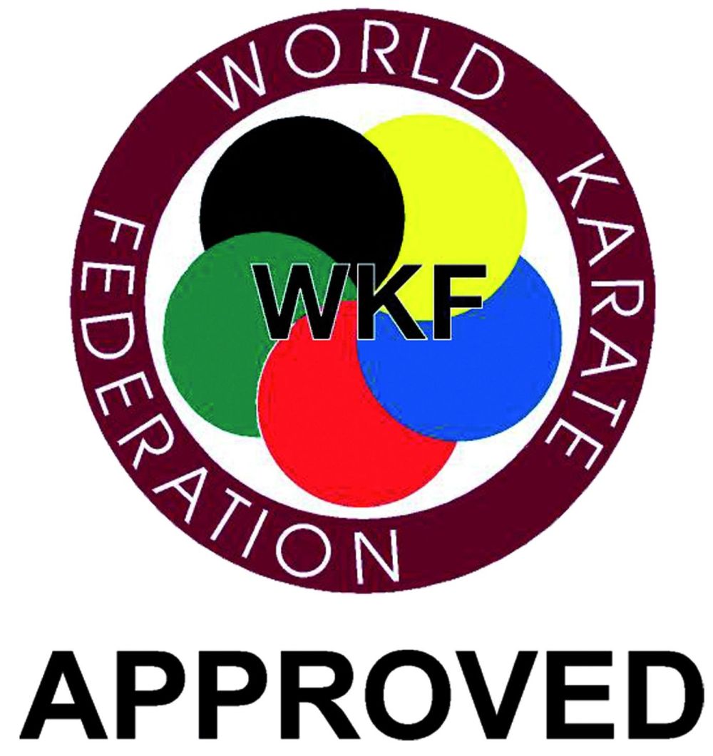 Hayashi Cinturón azul aprobado por la WKF, 053-6