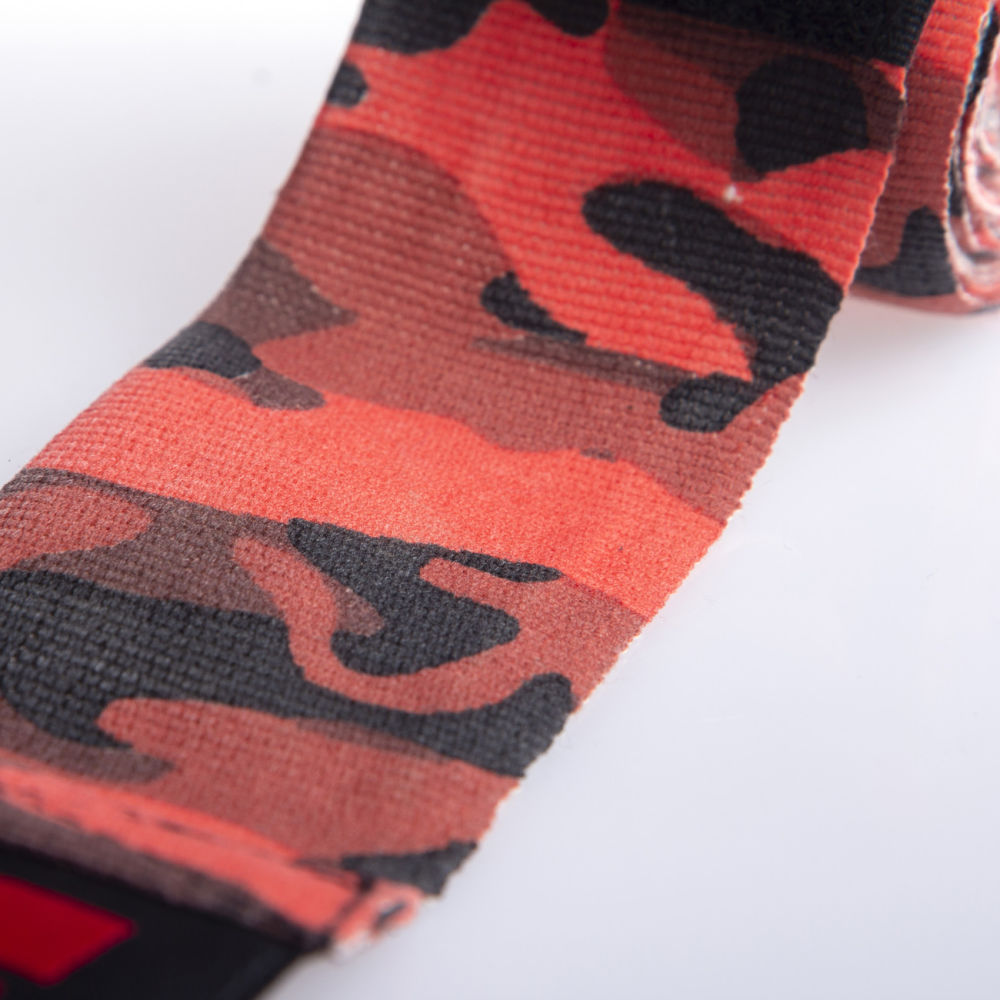 Fighter  Handwraps - red camo, FHW-001RC