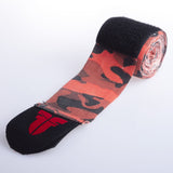 Fighter  Handwraps - red camo, FHW-001RC