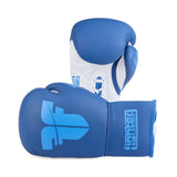 Guantes de boxeo Fighter Competition Pro, color azul, FBG-004B