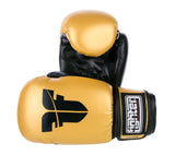 Fighter PU Basic Fighter Gloves - gold/black, 1376APUGL