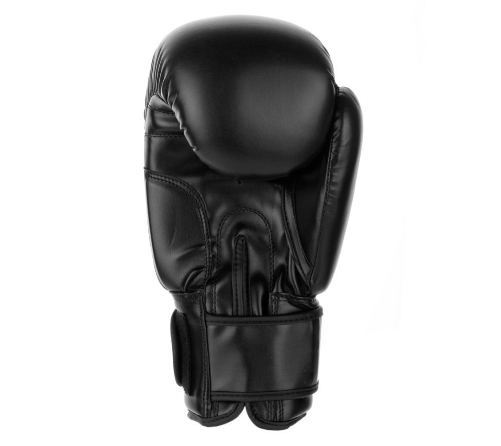 Guantes de combate básicos de PU Fighter, color negro, 1376APUBLK