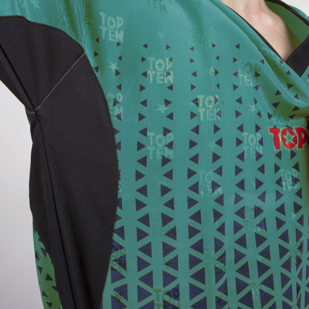 TOP TEN Graphic Uniform - green/blue, 16831-GRB