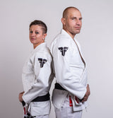 Gi de BJJ con tejido Pearl, uniforme de combate, color blanco, BJJBW-08