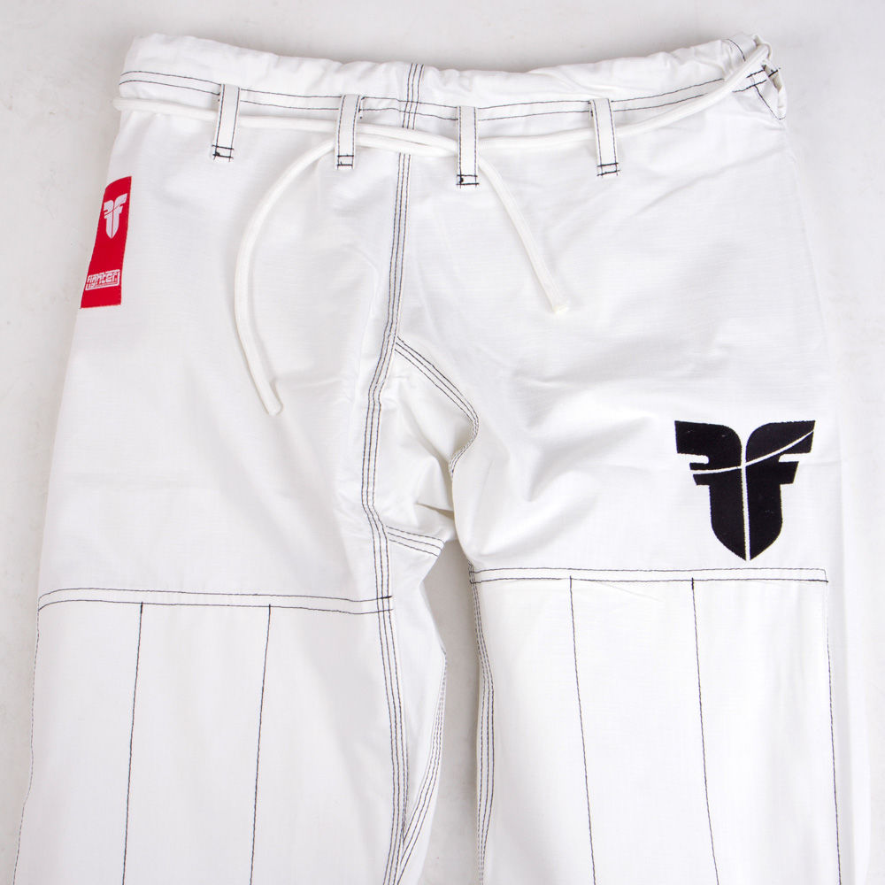 Gi de BJJ con tejido Pearl, uniforme de combate, color blanco, BJJBW-08