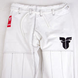 Fighter BJJ Gi Pearl Weave Uniform - white, BJJBW-08