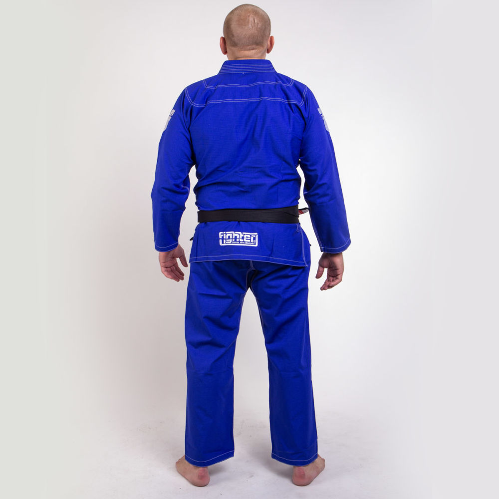 Uniforme de kimono de BJJ Ripstop de combate, azul, BJJBLU-04