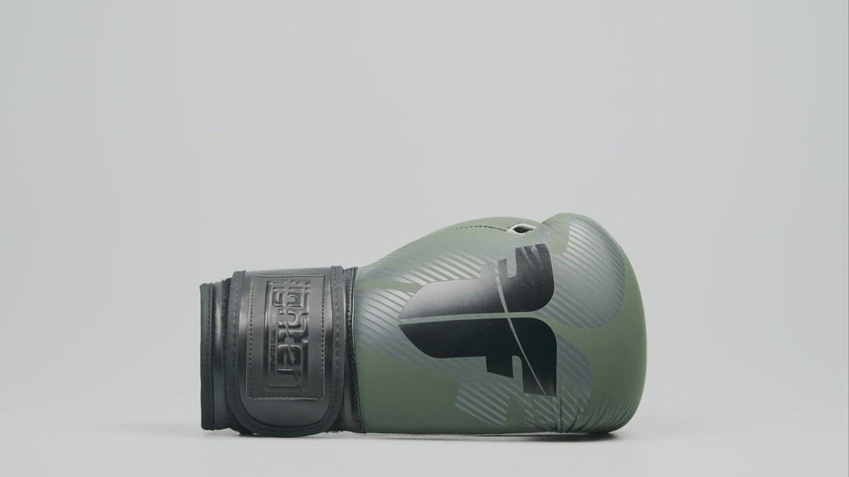 Guantes de boxeo Fighter SPEED - caqui