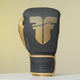 Fighter Boxing Gloves Secure Fit - black/gold