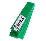 Fighter Taekwondo ITF Belt - green, FTB-03