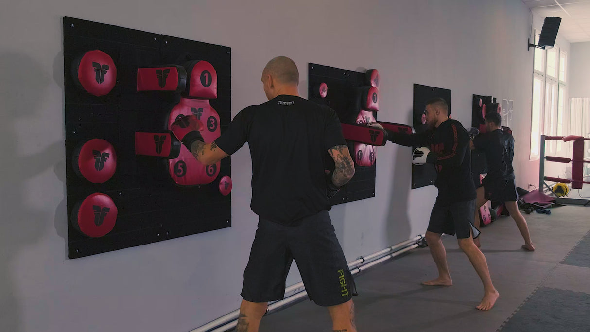 Entrenamiento de lucha contra la pared de potencia - Set