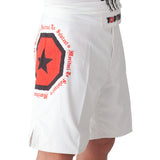 TOP TEN MMA Shorts Morituri Te Salutant white/red, 1873-1