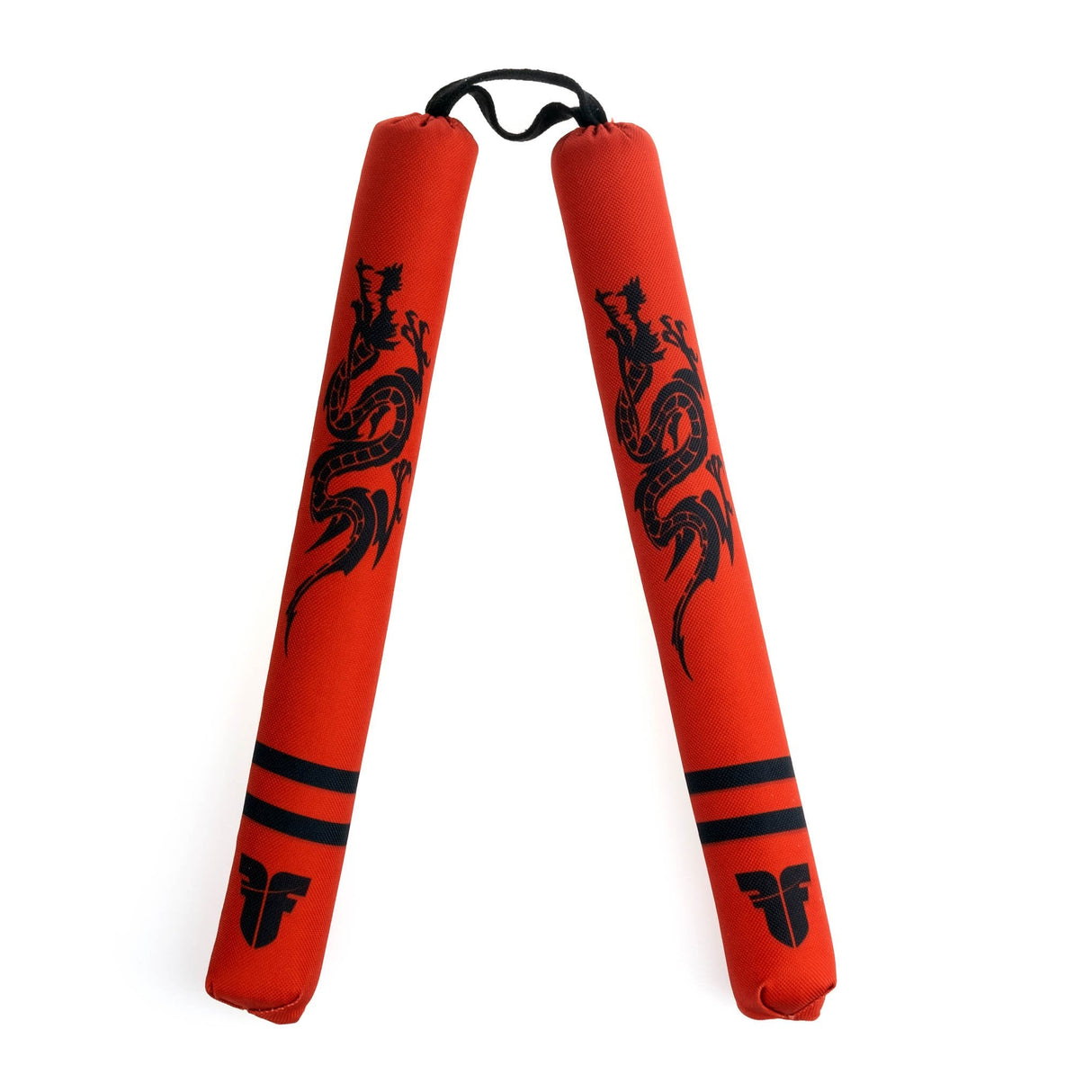 Nunchaku de dragón suave de combate - rojo