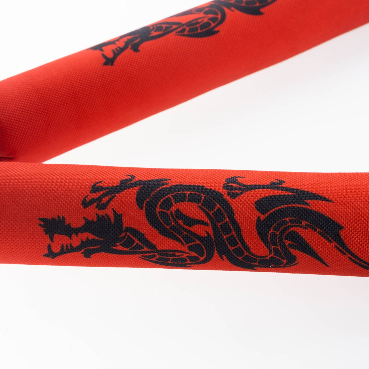 Nunchaku de dragón suave de combate - rojo