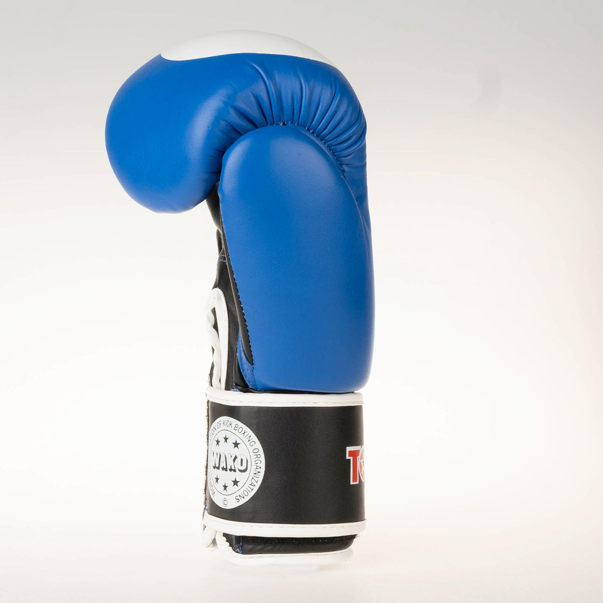 Top Ten Official WAKO Competition Kickboxing Gloves - Blue