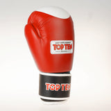 Top Ten Official WAKO Competition Kickboxing Gloves - Red