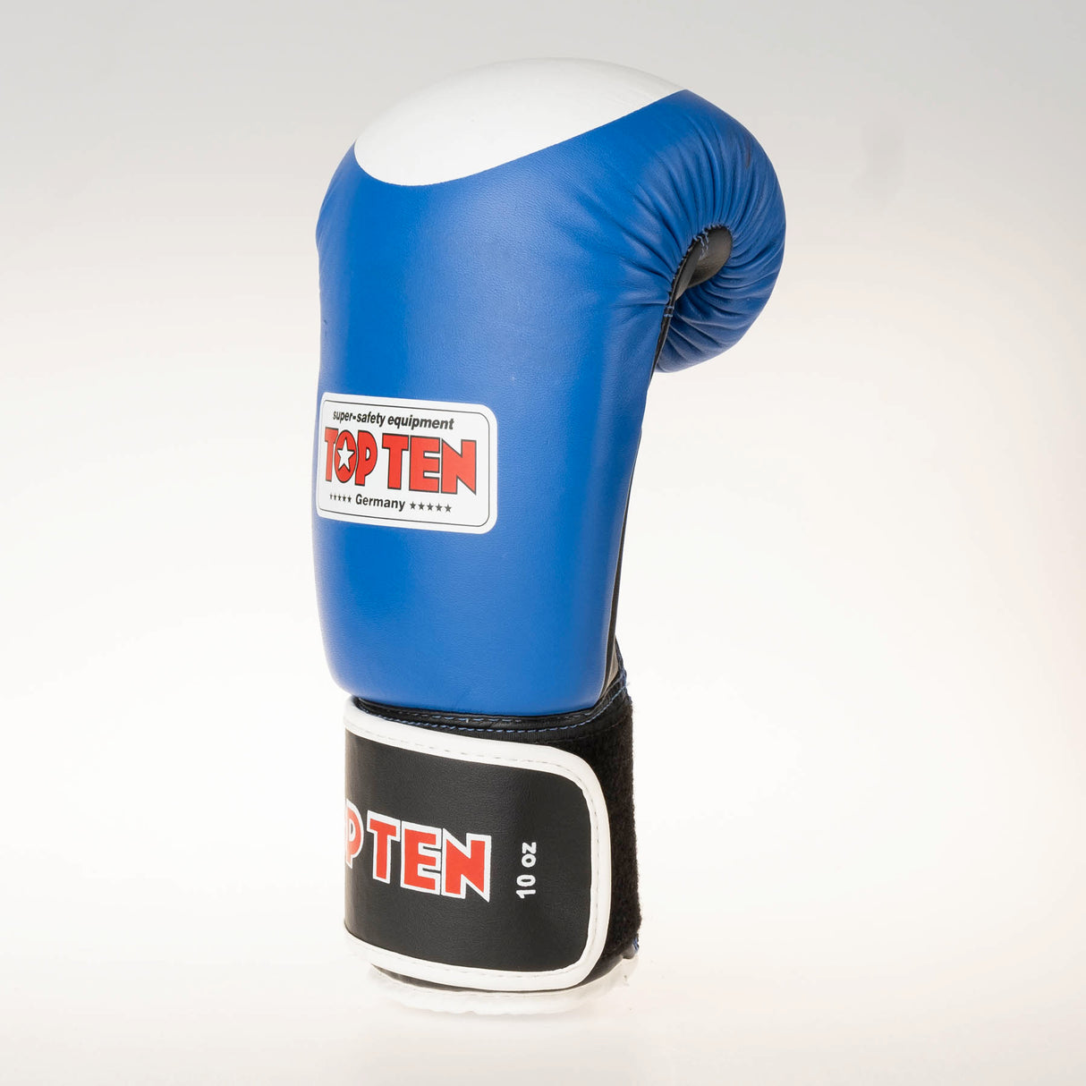 Top Ten Official WAKO Competition Kickboxing Gloves - Blue