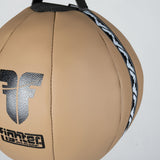 Fighter Punch Ball with Base MF-PRO - beige/black