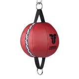 Pelota de boxeo Fighter con base MF-PRO - roja/negra