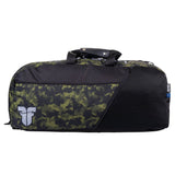 Fighter Sports Bag/Backpack - green camo honeycomb