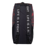 Fighter Sports Bag/Backpack - red camo honeycomb