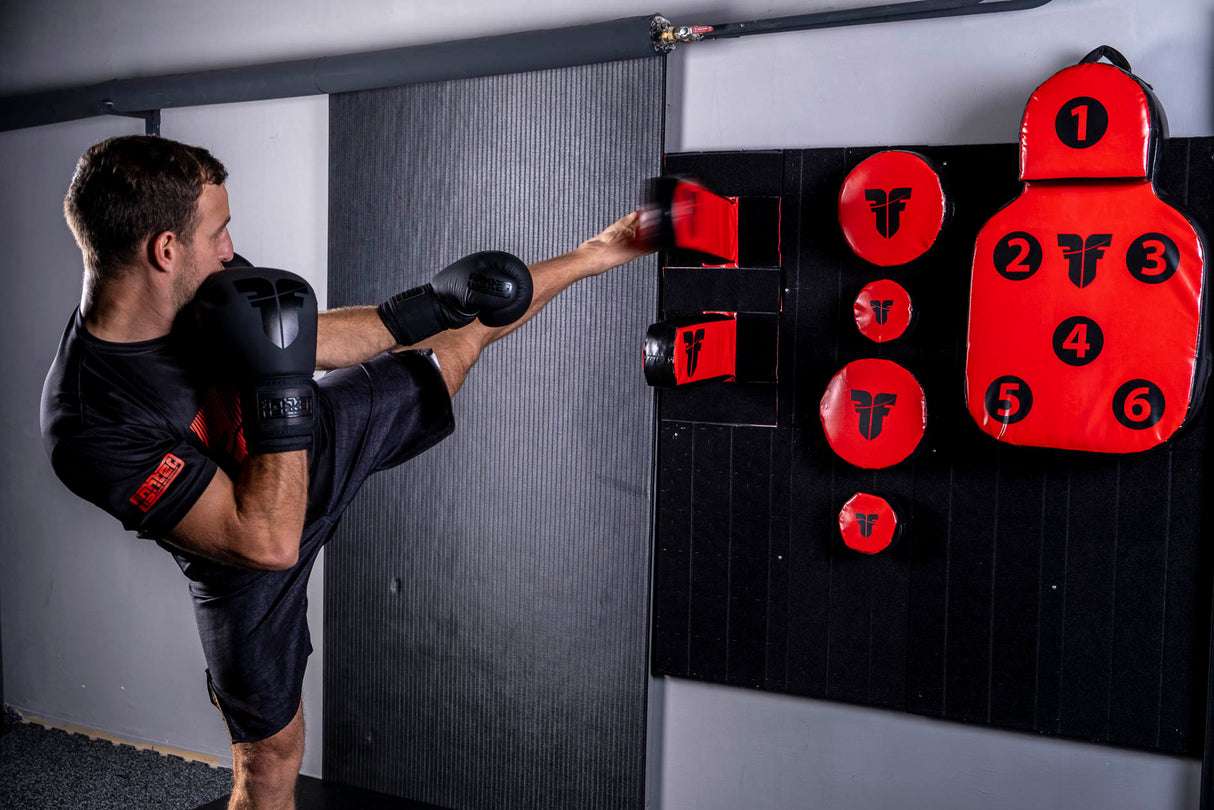 Entrenamiento de lucha contra la pared de potencia - Set