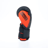 Guantes de boxeo de ajuste seguro Fighter - negro/rojo