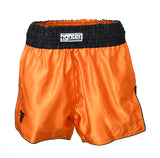 Fighter Thai Shorts Bangkok Plain - orange/black, FP07