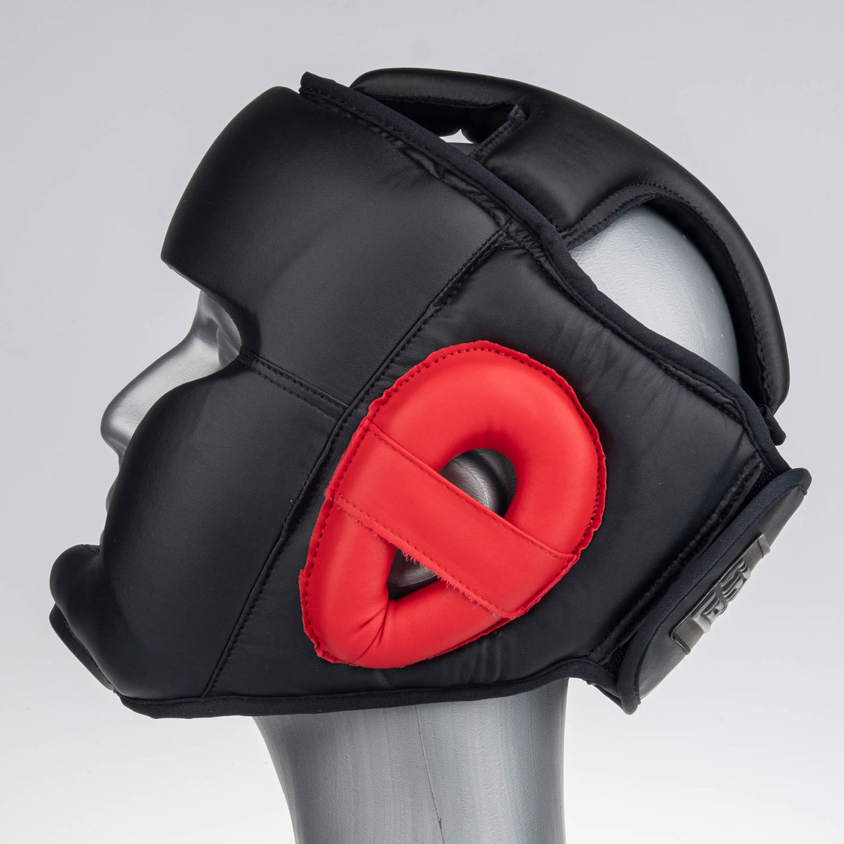 Headguard Fighter Sparring - black/red